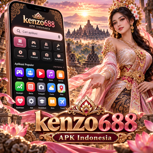 Ilustrasi antarmuka dan navigasi kenzo688